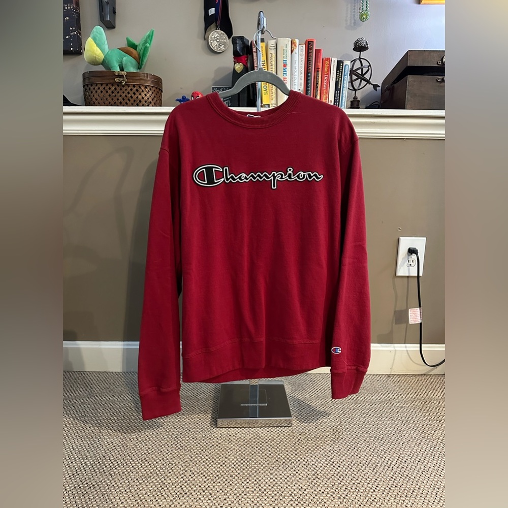 Red Champion Sweatshirt | New | Size: M
